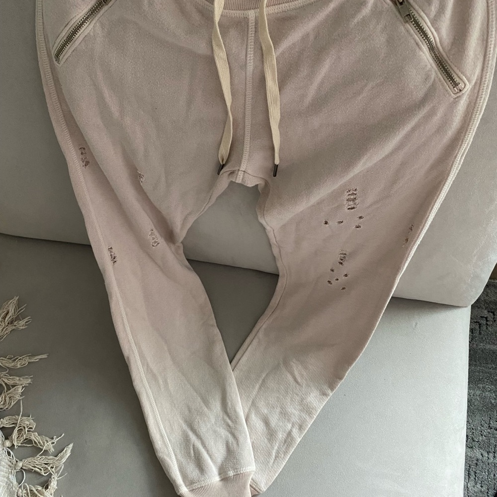 Women's Cream Joggers